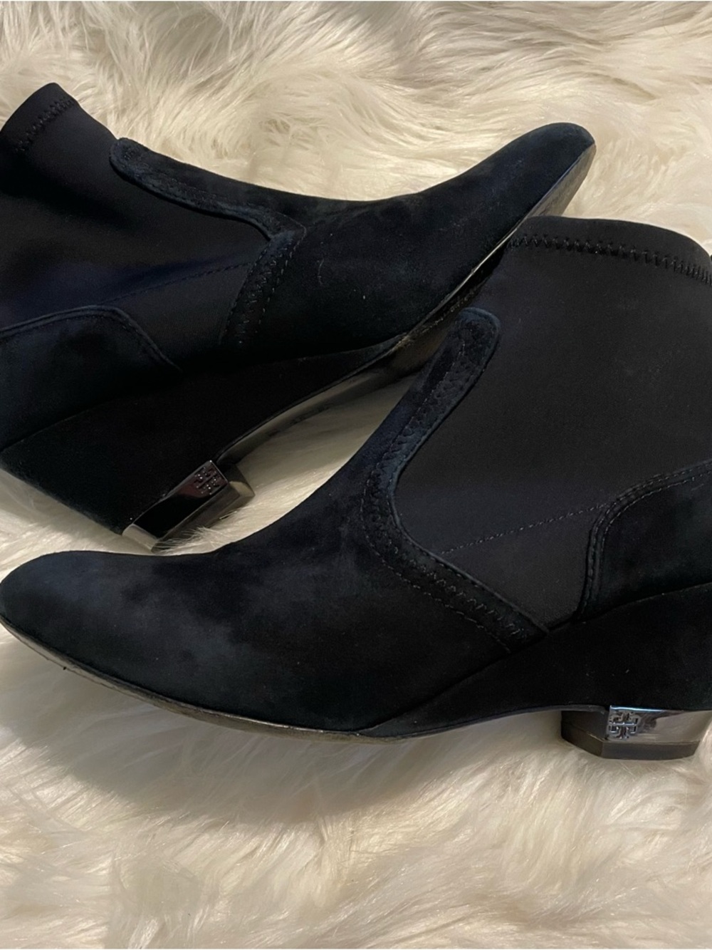 Tory Burch Suede Soc Bootie
